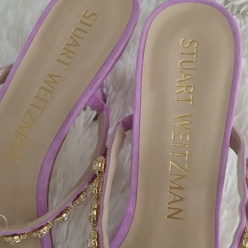 ✋🏻SOLD ✋🏻 Stuart Weitzman Marletta 75 Crystal - Picture 7 of 8